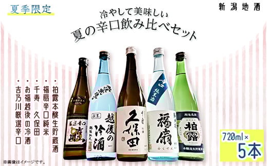 
            C1-C4A冷やして美味しい夏の辛口飲み比べセット　720ml×5本
          