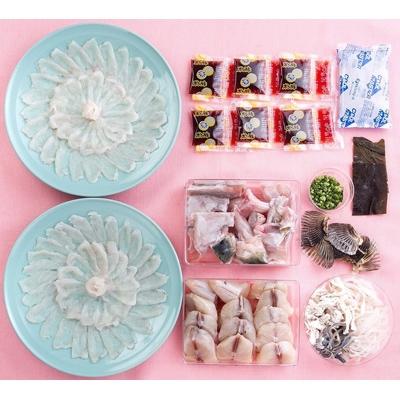 ふるさと納税 北九州市 【-60度　急速冷凍】とらふぐ三昧セット(刺身・鍋4〜5人前)FI30-S48 |  | 01