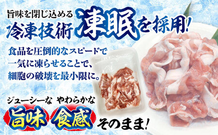 瑞浪ボーノポーク 小間切れ 3.6kg (300g×12P) 瑞浪市 / マルチョウ渡辺精肉店 冷凍 凍眠 真空 パック 豚肉 国産 こま切れ 小分け お取り寄せ[AZCW035]