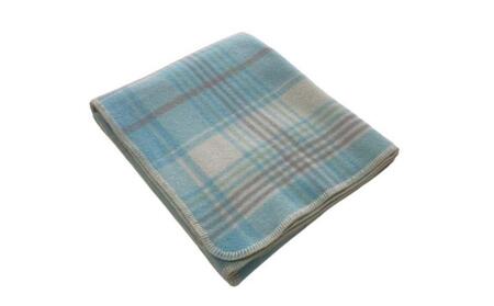 【ブルー】リビングでのご使用にぴったり チェック柄 リビングケット 140x180cm 1517S BL