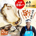 【ふるさと納税】牡蠣 殻付き かき カキ 着日指定可能！ 【生牡蠣】カンカン焼き（ナイフ付き）2kg 人気 かき 広島 料理 簡単 レシピ 海鮮 ギフト 広島県産 江田島市/株式会社門林水産[XAO011]