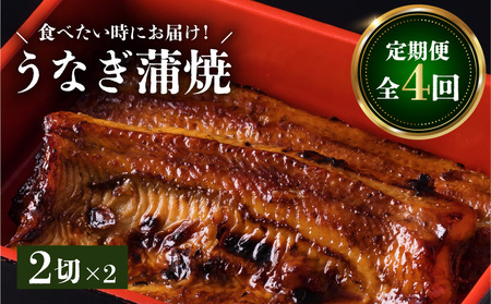 【全12回定期便】うなぎ料理専門店「松重（まつじゅう）」並/うなぎ蒲焼2切（1尾）×1パック K019-T01_c  定期 鰻 たれ