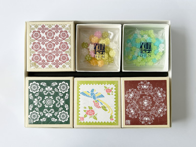 奈良こんふぇいと６個セット【天平柄】 stm001