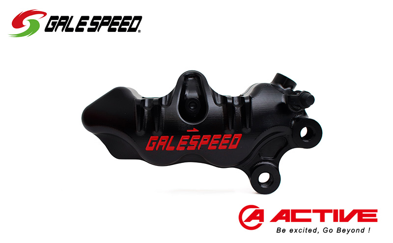 GALE SPEED エラボレート・フロント4Pキャリバー(アキシャル40mm) 右/SCMボルト仕様