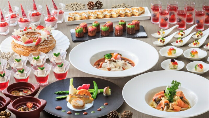 【ふるさと納税】大磯プリンスホテル　S.DINING「季節のセミブッフェ」ペアランチ券【 ホテル・宿泊施設 食事券 旅行 神奈川県 大磯町 ダイニングギフト券 ホテル特典券 食事券プレゼント スパ棟 ランチ券 ペア招待券 ホテル内サービス お得なビュッフェ 豪華メニュー 】