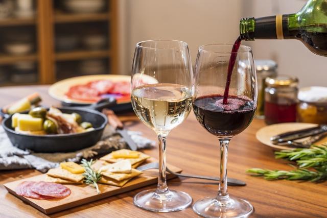 井筒ワイン 無添加ワイン 辛口セット（赤・白）｜ワイン わいん 辛口 セット 井筒ワイン 赤 白 フルーティー 長野県 塩尻市