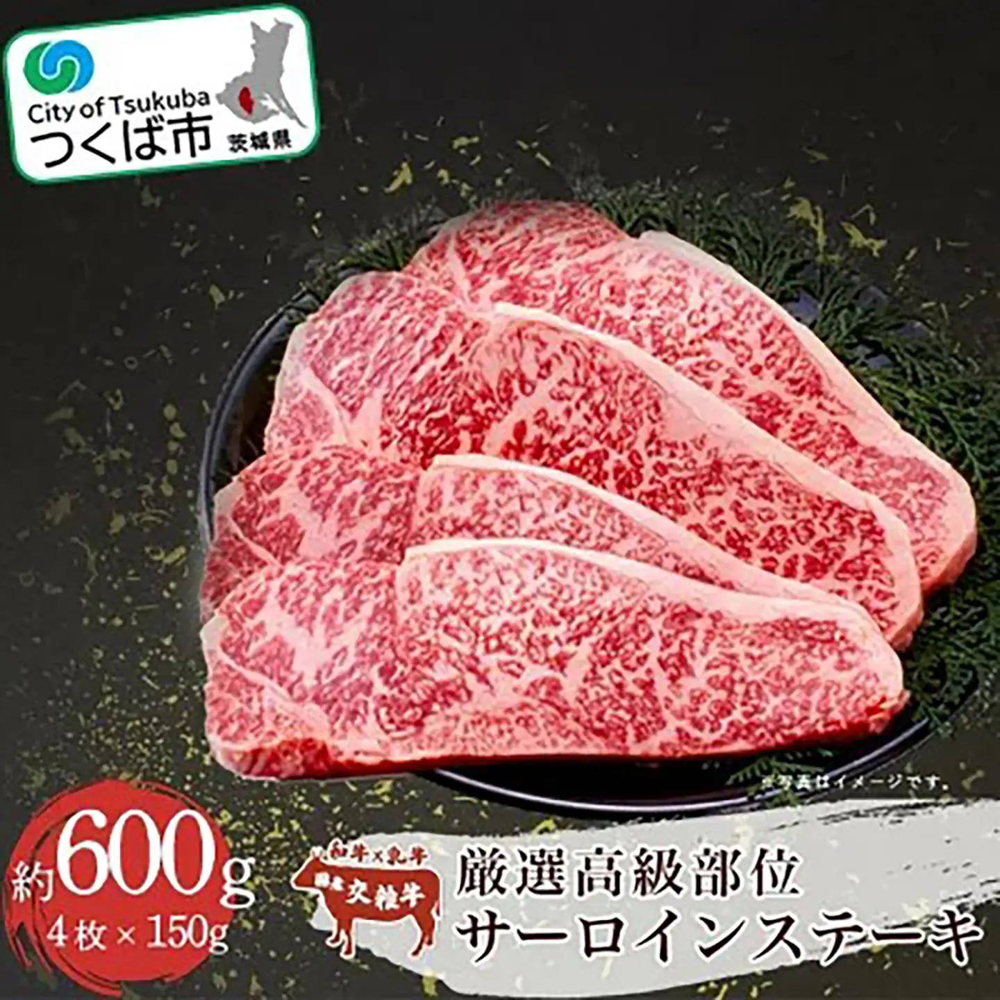 厳選サーロインステーキ 4枚入 600g ステーキ