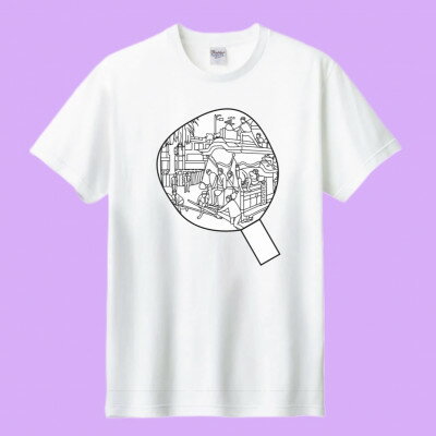 【ふるさと納税】あうわぬりえ(だんじりうちわ柄、白、110cm)【1683310】