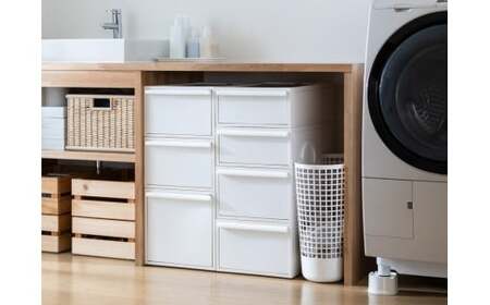 クローゼットシステム 引出しタイプM　CS-D2 (7色からお好きなカラーが選べる)  ／ オールホワイト  収納 ライクイット like-it 奈良県 葛城市【like097-3】