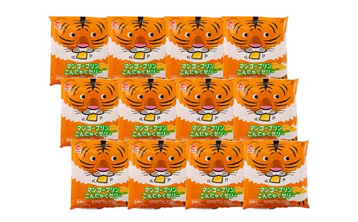  マンゴープリンこんにゃくゼリー(20g×6個×12袋入)×1箱 F21E-240