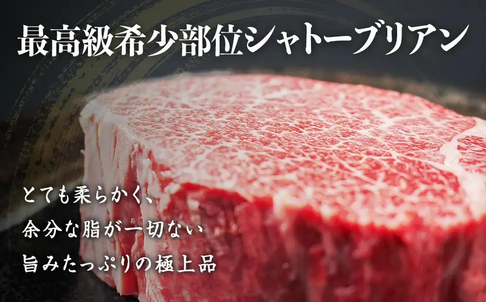氷見牛 シャトーブリアン 500g | シャトーブリアン 牛肉 ステーキ 国産 黒毛和牛 氷見 サイコロステーキ 稀少 牛肉 シャトーブリアン 