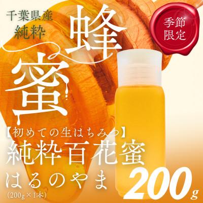 ふるさと納税 大網白里市 大網白里市産はちみつ【大人気200g1本】はるのやまはちみつ(百花蜜)