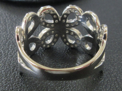 Pt950 0.18ct ピンキーリング SWCB002-pt