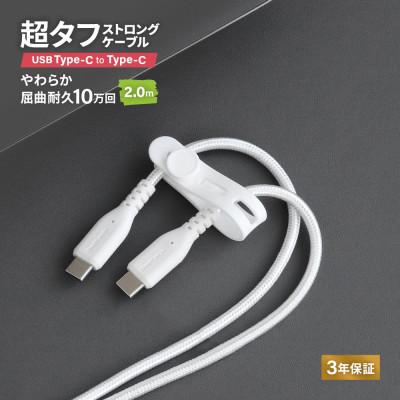 ふるさと納税 海老名市 (オウルテック) PD60W充電/データ転送対応 Type-C to Type-Cケーブル 2m