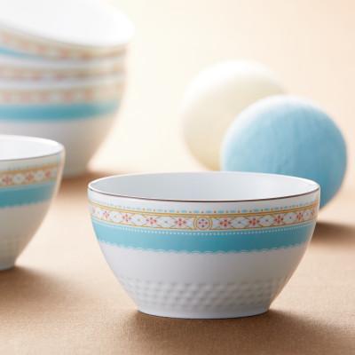 ふるさと納税 みよし市 ノリタケ【ハミングブルー】11cmボウル5個セット |  | 03