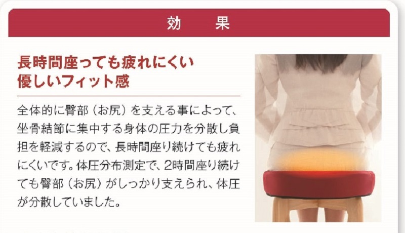 自動車シートメーカーが追求した最幸の座り心地「スポッとクッション」(7色から選択)