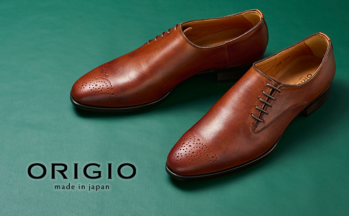 ORIGIO オリジオ 牛革ビジネスシューズ 紳士靴 ORG102（ブラウン）【ファッション・靴・シューズ・革製品・革靴】24.5cm