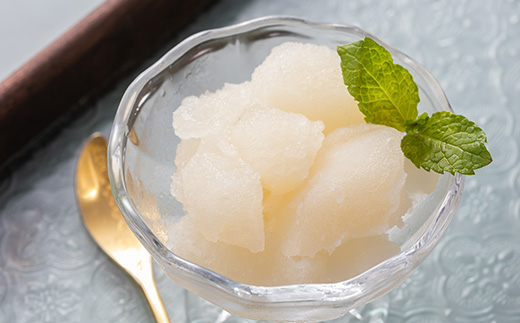 常温保存可能　りんご果汁入り　りんごシャーベット　18個入り【令和6年6月～随時発送予定】