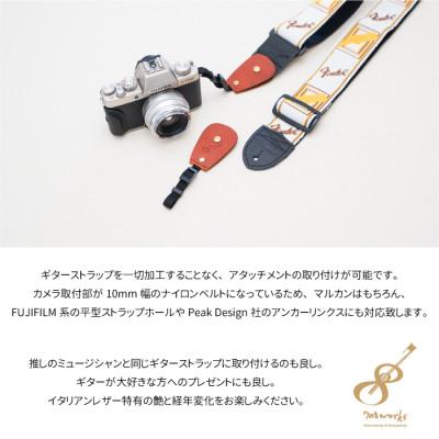 ふるさと納税 尼崎市 ギターストラップをカメラストラップに変身させるアタッチメント:イタリアンレザー使用708works |  | 02