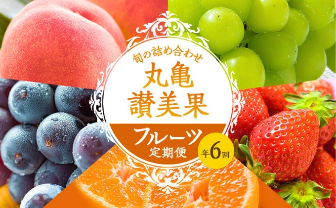 
            フルーツ 定期便 6ヶ月 丸亀讃美果 セット 詰め合わせ 桃 シャインマスカット いちご ピオーネ みかん キウイ キウイフルーツ 清見オレンジ 旬の果物 旬のフルーツ 果物 くだもの 6回 半年 お楽しみ フルーツ定期 フルーツ定期便 果物定期 果物定期便 人気果物 人気フルーツ 香川 丸亀
          