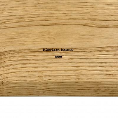 ふるさと納税 丹波市 ガラスのような木のお皿「一人膳 かく」長方形　クリ　Sサイズ　2枚セット |  | 03