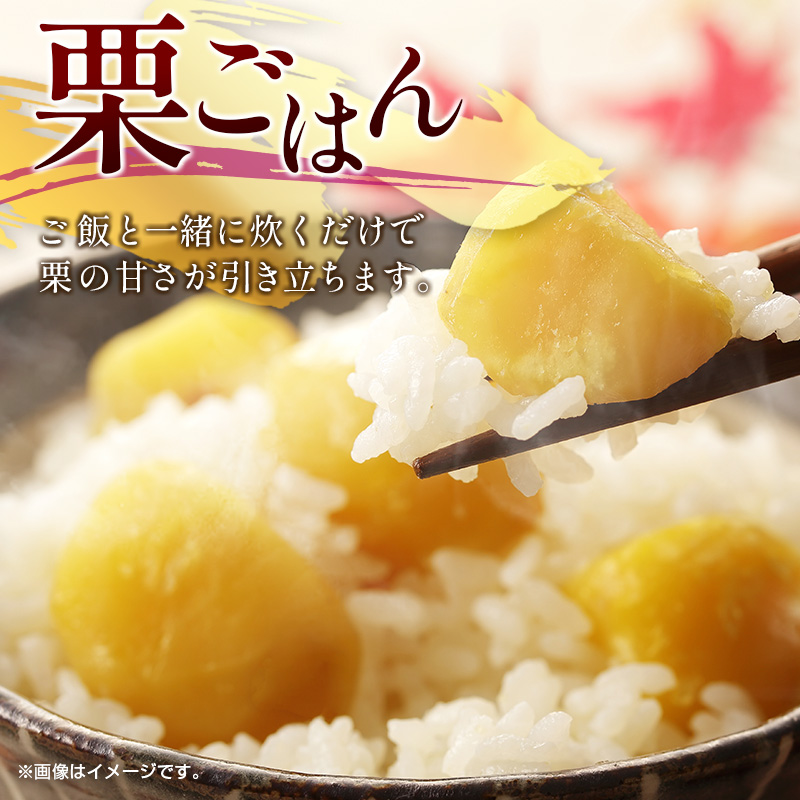 ＜2026年出荷!!＞＜訳あり＞期間限定 国産 低温熟成栗（むき栗）500g 産地直送 お取り寄せ 熟成宝珠栗 宮崎県新富町産 先行予約【B505-26】_イメージ3