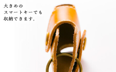 総手縫いで仕立てた 本革のスマートキーケース＜完全受注生産＞