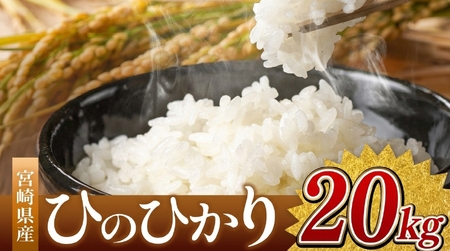 令和7年産 ひのひかり 20kg ( 5kg × 4袋 ) ( 白米 ) 宮崎県産