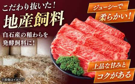 佐賀牛　赤身スライス　500g　【川崎畜産】[IAX071]