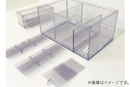すいそうやさん ウェット式濾過槽（ウールBOX付）（600×500×350mm）