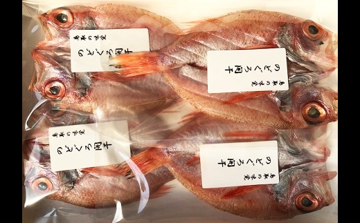 【特撰】のどぐろ開干　大中サイズ4尾入【数量限定】_T2600140 ふるさと納税 鳥取 海鮮 海の幸 魚介 おかず おつまみ 数量限定