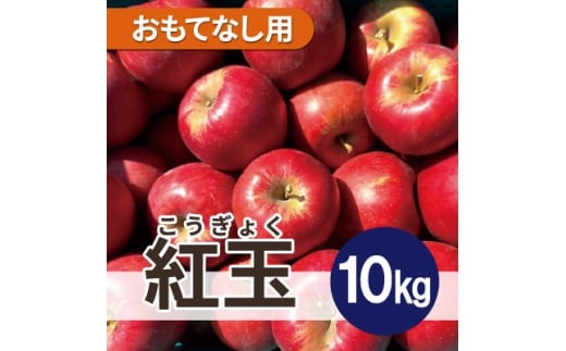 ＜25年12月出荷予定＞ 紅玉 約10kg おもてなし用【1667979】
