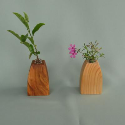 ふるさと納税 恵那市 野の花や葉が似合う「一輪挿し」2個セット