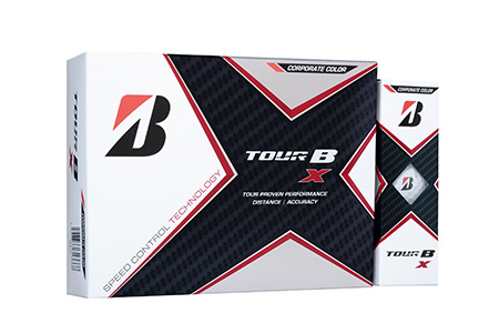 【2604-1188】ブリヂストンゴルフボール『TOUR B X』 コーポレートカラー