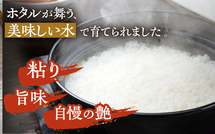 【全3回定期便】対馬産 なつほのか 5kg×2「ほたる舞う三根川の米」《対馬市》【永留しいたけ農園】 米 お米 ご飯 ごはん 白米 10kg 10キロ 産地直送 ランキング 送料無料 贈答用 定期便 
