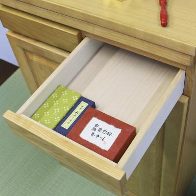 ふるさと納税 大川市 仏壇下台 大川家具 完成品 60cm AKBU-01-60H NA |  | 02