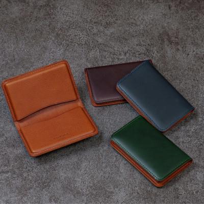 ふるさと納税 東村山市 [本革]名刺入れ/イタリアンレザー(バーガンディー) |  | 01