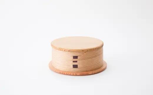 曲げわっぱ こはる入れ子弁当 2段　305P6003【工房るわっぱ】