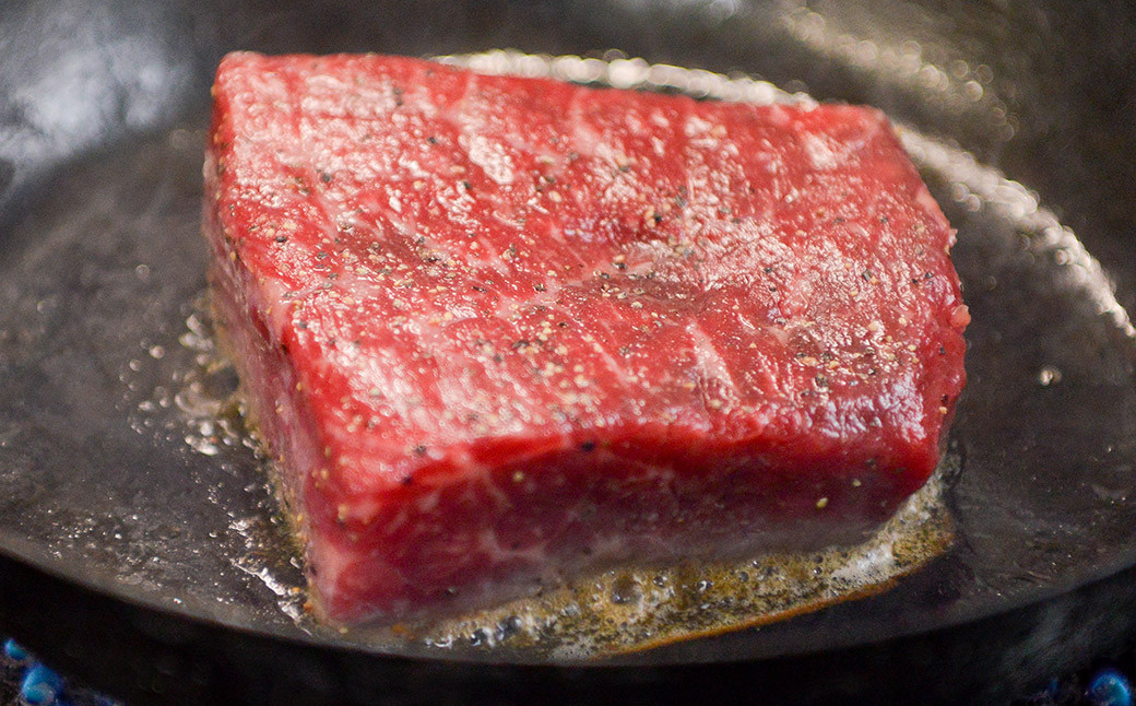 赤崎牛 【赤身レンガステーキ】（約600g）【冷蔵】