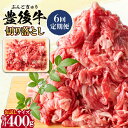 【ふるさと納税】【全6回定期便】【お試しにピッタリ！】 おおいた豊後牛 牛肉 切り落とし 400g 日田市 / 株式会社MEAT PLUS　肉 牛肉 和牛[AREI039]