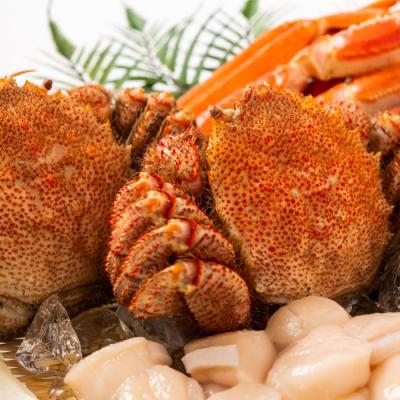 ふるさと納税 紋別市 毛ガニ約660g×2尾 |  | 01