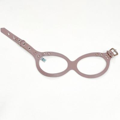 ふるさと納税 八潮市 メガネハーネス【LLサイズ】ローズグレージュ(本革製)kazama premium