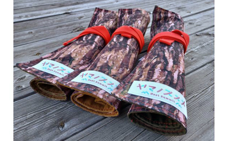 ツールロールエプロン(ヤマノススメ×P3-LABOコラボ)【UMAカーキ】[52217251] キャメル