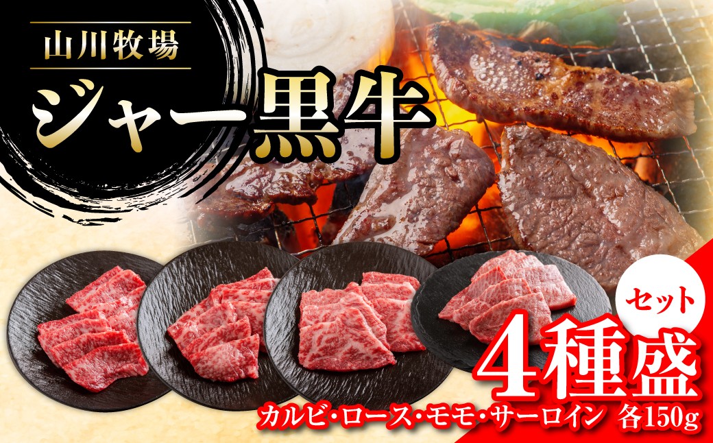 
                  【セット】山川牧場ジャー黒牛4種盛 【 ふるさと納税 人気 おすすめ ランキング 北海道ブランド牛 牛 牛肉 和牛 ジャー黒 モモ モモ肉 ロース ロース肉 焼き肉 サーロイン ステーキ サーロインステーキ ステーキ肉 牛ステーキ カルビ セット 北海道 七飯町 送料無料 】 NAN013
                