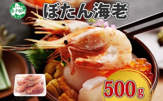 
1311. ボタンエビ 500g 海鮮 ぼたんえび ボタン海老 ぼたん海老 エビ 刺身 おつまみ 酒の肴 魚介 送料無料 16000円 北海道 弟子屈町
