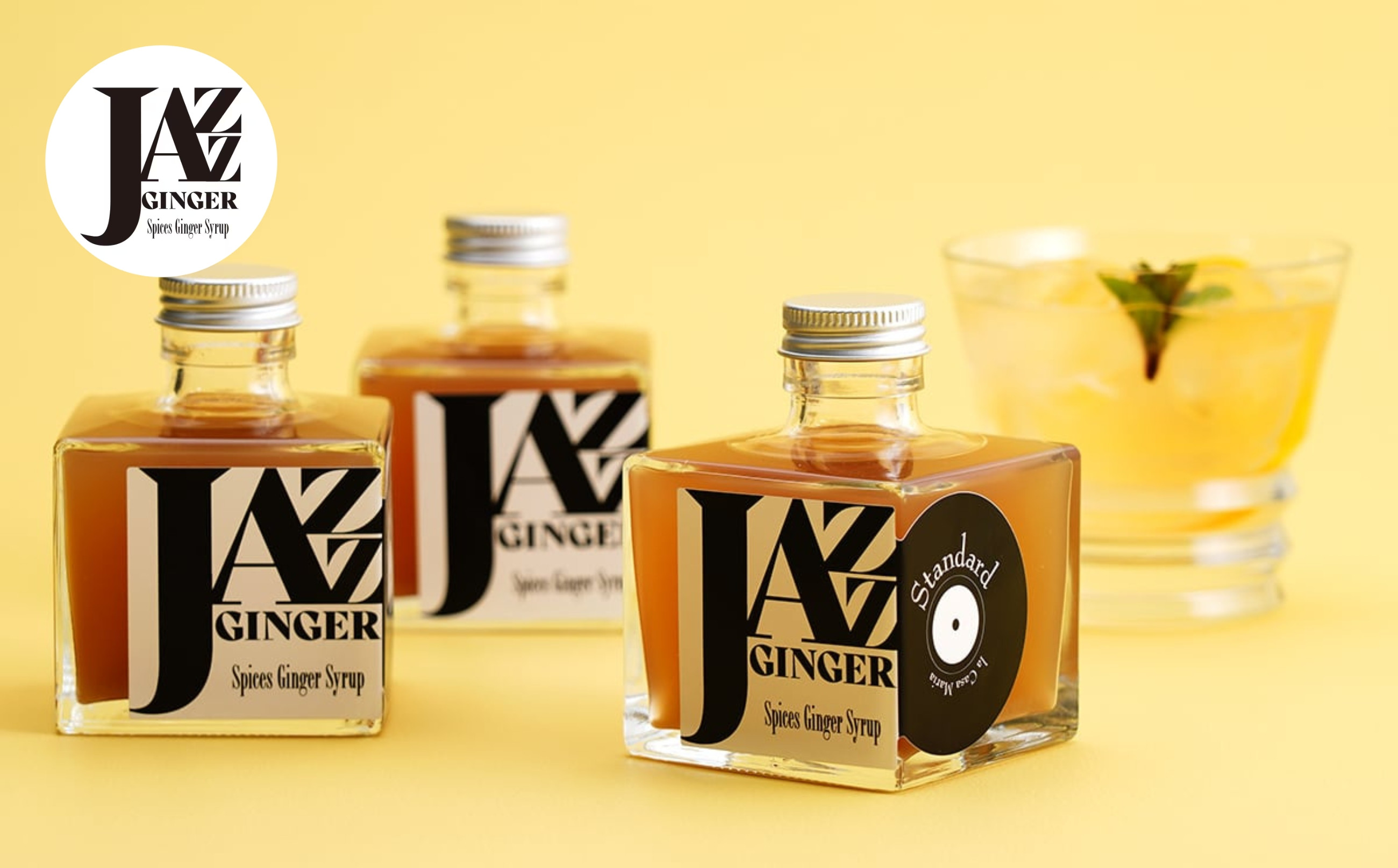 
                  La casa MARIA 生姜エキス入りシロップ「JAZZ GINGER」200ml×3本
                