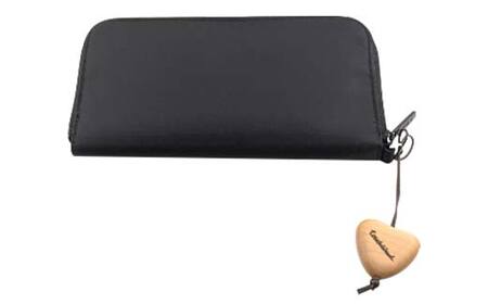 【ＫＥＭ】touchWood 「マスコットファスナー」 （カバ（紐色・焦茶））HOKKAIDO WOOD 木製 マスコツトファスナー 自然 目印 プレゼント F6S-448