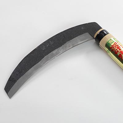 ふるさと納税 枕崎市 薩摩の鍛冶屋深水の【草刈り鎌】【厚】【かま】手造り 深水金ブランド農作業草刈 加世田型 B3-18 |  | 03