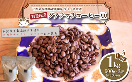 【深煎り】 訳あり コーヒー豆 1kg ( 500g × 2袋 ) グアテマラ ( コーヒー 珈琲 コーヒー豆 出荷当日 自家焙煎 数量限定 スペシャルティコーヒー ウミノネコーヒー 下関 山口 ｺｰﾋｰｺｰﾋｰｺｰﾋｰｺｰﾋｰｺｰﾋｰｺｰﾋｰｺｰﾋｰｺｰﾋｰｺｰﾋｰｺｰﾋｰｺｰﾋｰｺｰﾋｰｺｰﾋｰｺｰﾋｰｺｰﾋｰｺｰﾋｰｺｰﾋｰｺｰﾋｰｺｰﾋｰｺｰﾋｰｺｰﾋｰｺｰﾋｰｺｰﾋｰｺｰﾋｰｺｰﾋｰｺｰﾋｰｺｰﾋｰｺｰﾋｰｺｰﾋｰｺｰﾋｰｺｰﾋｰｺｰﾋｰｺｰﾋｰｺｰﾋｰｺｰﾋｰｺｰﾋｰｺｰﾋｰｺｰﾋｰｺｰﾋｰｺｰ