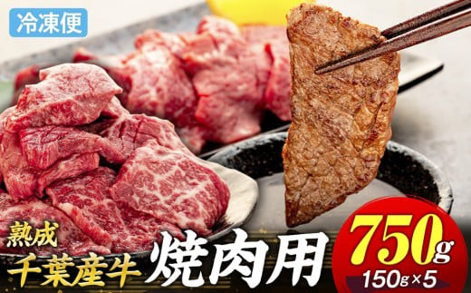 AH01-020 千葉県産牛　長生熟成仕込　焼肉  750g